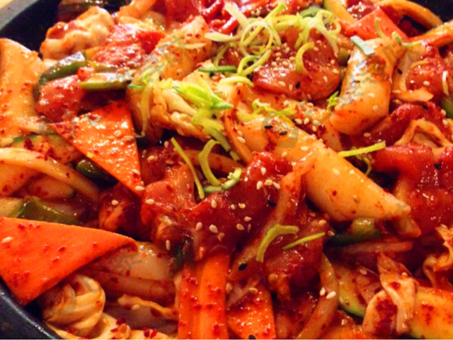 江原道春川香辣鸡排